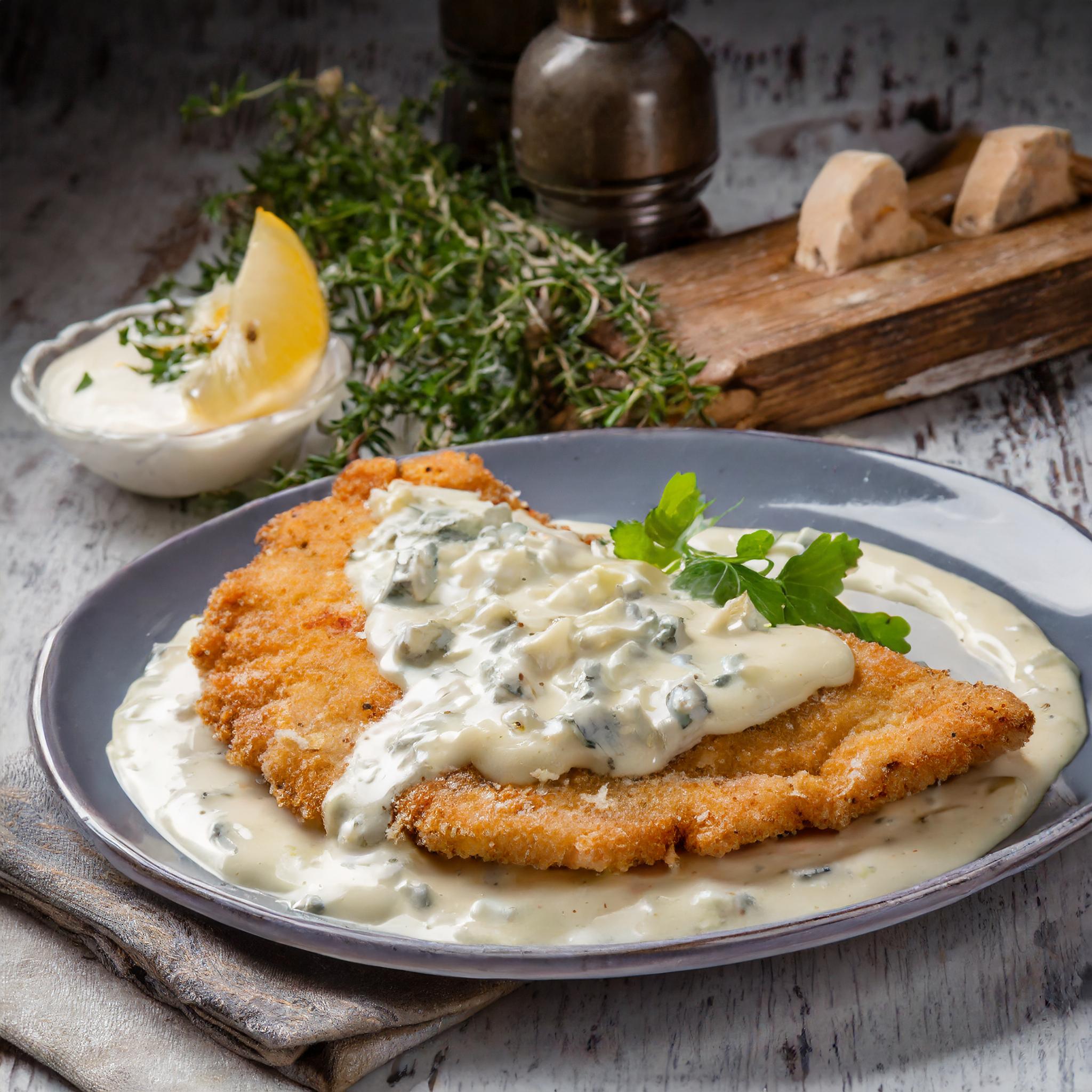 Gorgonzolaschnitzel